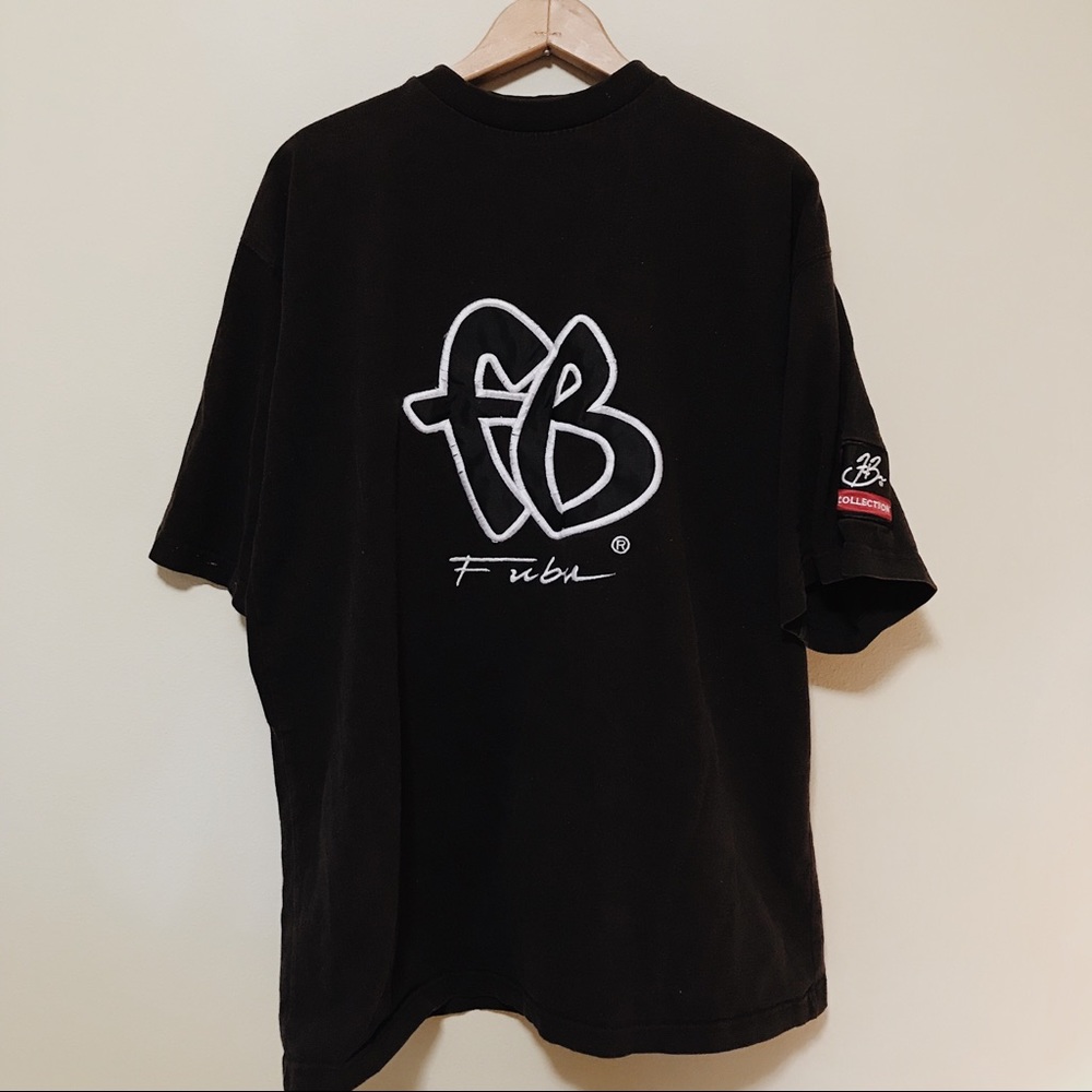 Fubu | Vintage y2k Oversized Logo Patch Tee